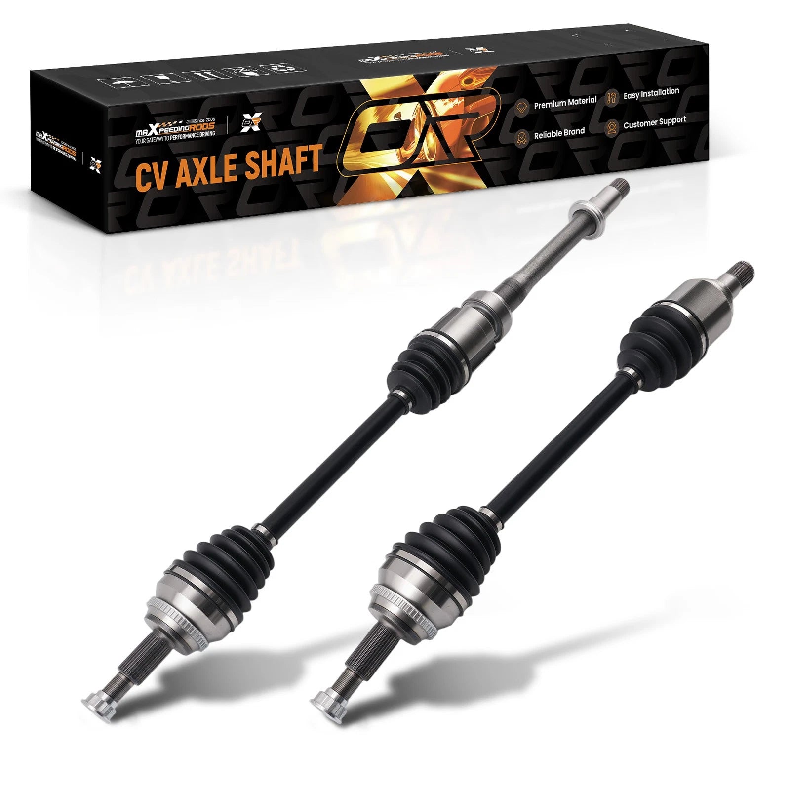 Front Pair CV Axle Assembly for Toyota Sienna (2011–2016)