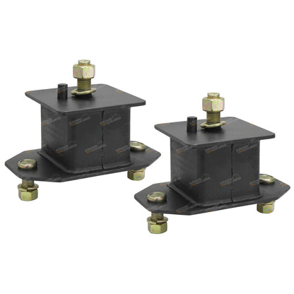 2 Rear Gearbox Engine Mounts for Coaster BB50R HZB50R 1HZ 15BFTE Diesel (1993–2006)