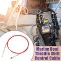 2 Pcs Throttle Control Cable 33C/3300 for Yamaha Boat (400cm/13FT)
