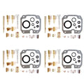 Set of 4 Carburetor Repair Parts for Yamaha Timberwolf 250 (1992–1998)
