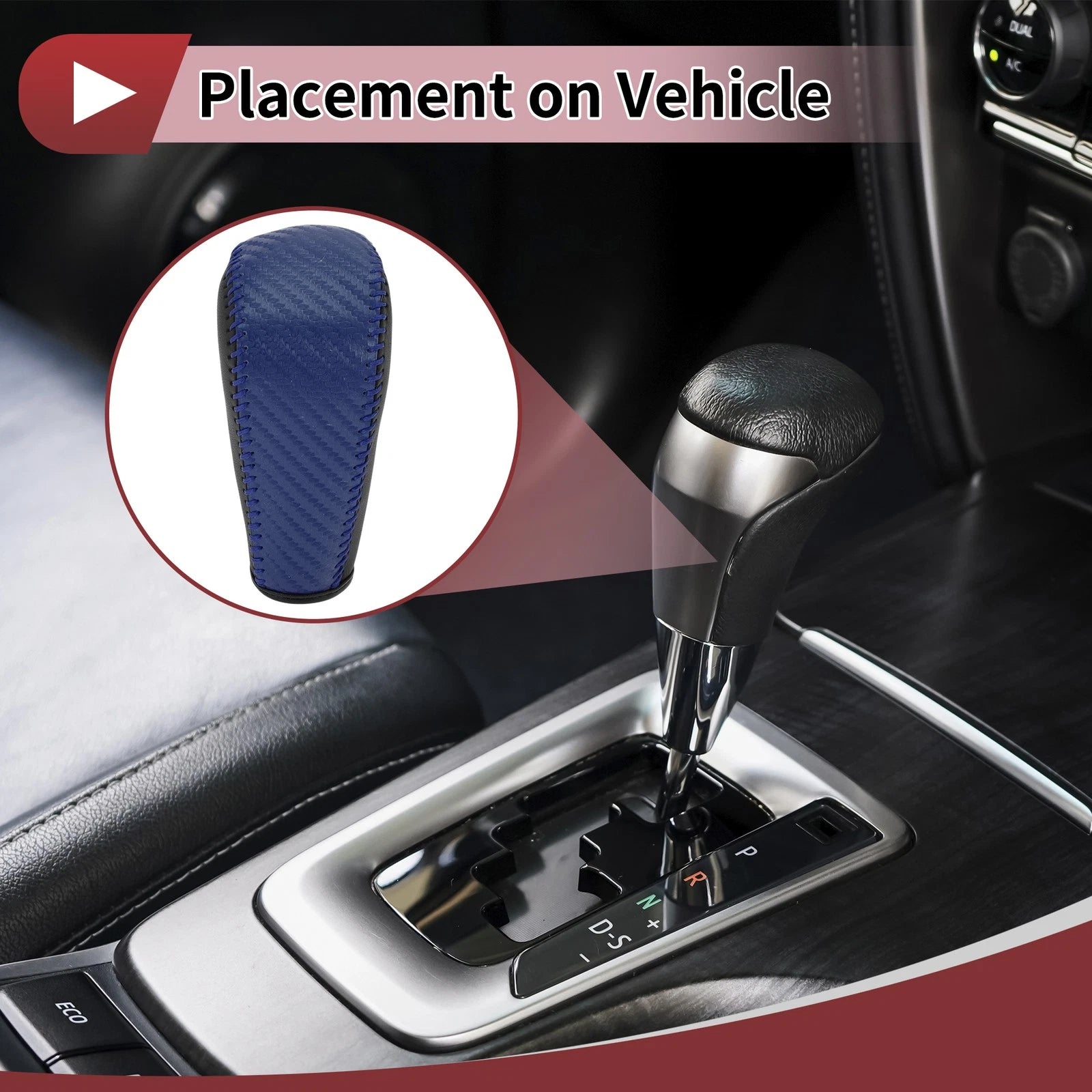 Gear Shift Knob Cover Replacement for BMW 3 Series E90 (2005–2012)