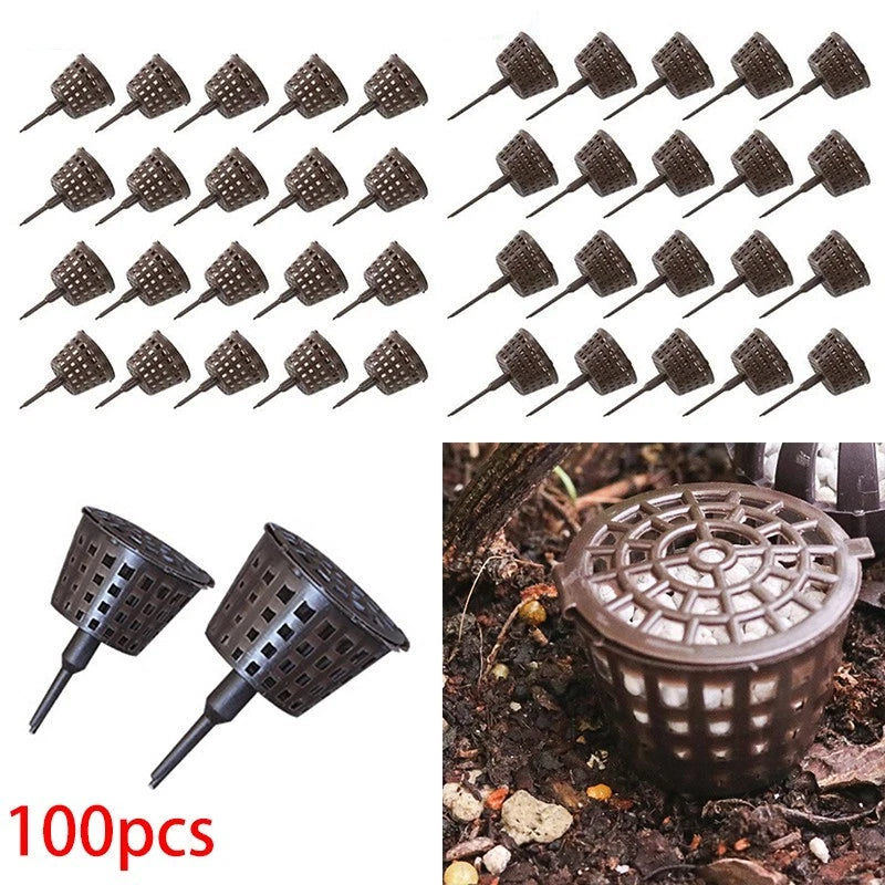 100pcs Bonsai Fertilizer for Moss Plants & Lawn Tools
