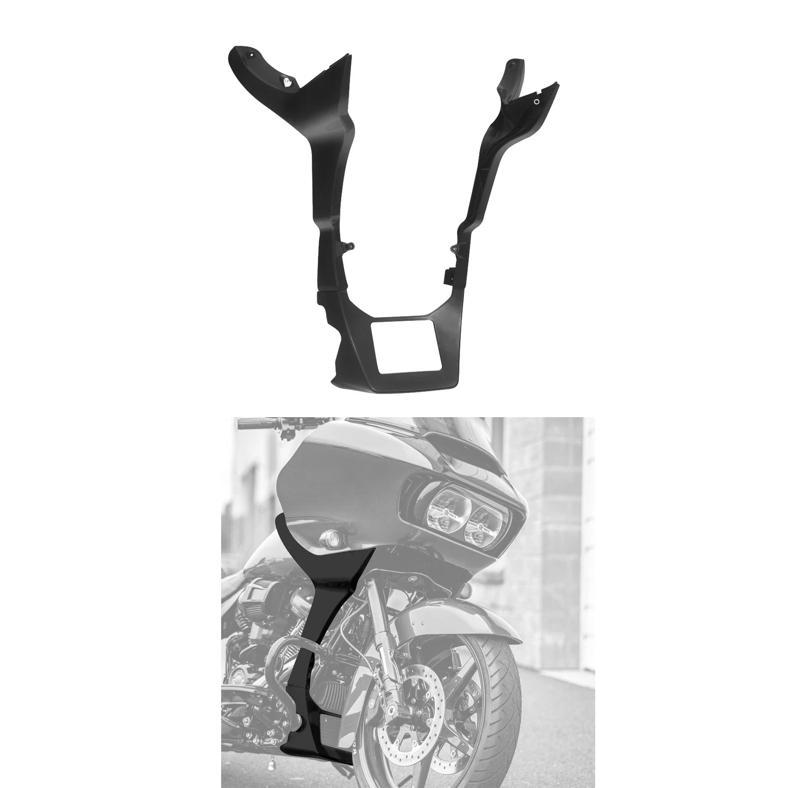 Chopped Engine Guard Side Fairings for Harley Road Glide FLTR (2017–2024)