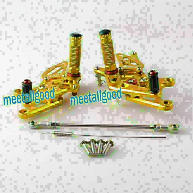 Adjustable Rearsets Foot Pegs for Honda CBR 250R (2010–2014)