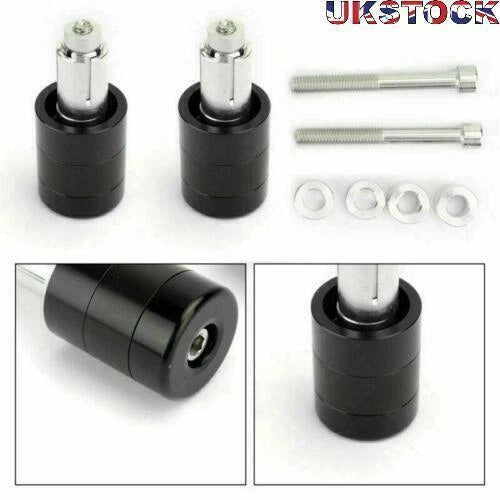 Set of 2 Heavy Weight Vibration Reducing Handle Bar Ends 7/8" 22mm