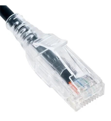 Patch Cord, Cat 6 Slim Clear 3ft for Icc ICPCSH03BK