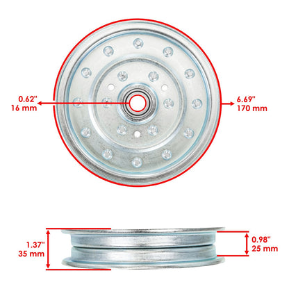 Deck Pulley Replacement for Land Pride FDR1660 FDR1672 FDR2548 (1990–2019)