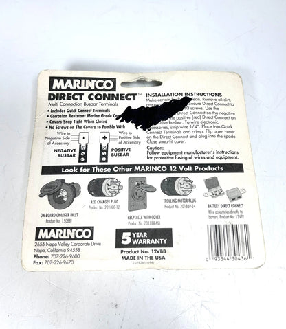 Multi Connection Busbar Terminal for Marinco 12VBB (12V)