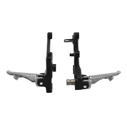 Driver Footpegs Footrest Bracket for Kawasaki Ninja 400 Z400 (2018–2024)
