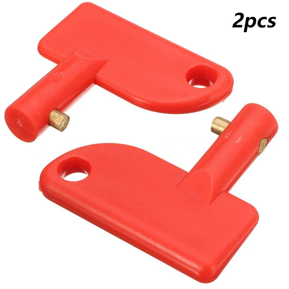 2X Key Replacement Set for Keys Cut Off Switch (ABS Plastic)