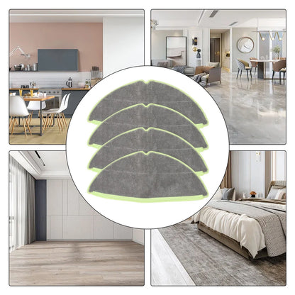 Mop Cloth Kit for DustCompactor Robot Vacuum