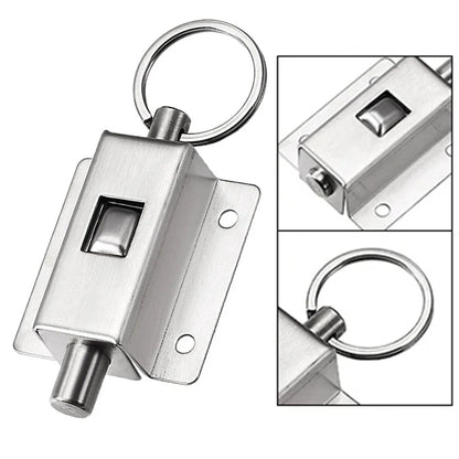 Bolt Latch for Reliable Replacement (Stainless Steel RingPull Design)