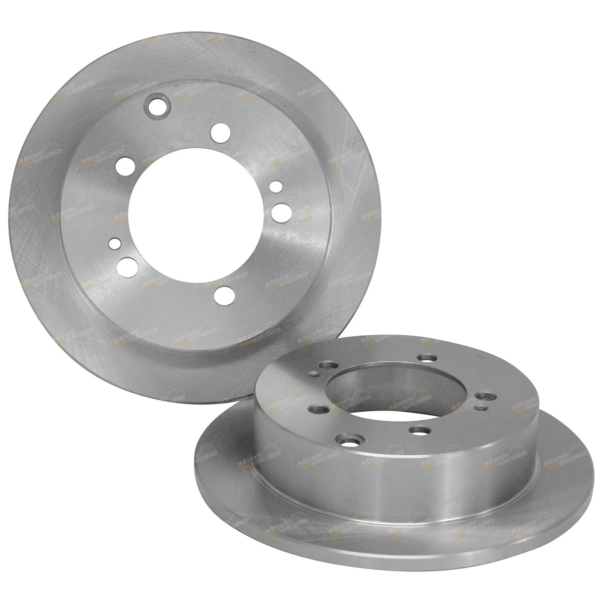 2 Rear Disc Brake Rotors for Mitsubishi Verada (1996–2005)
