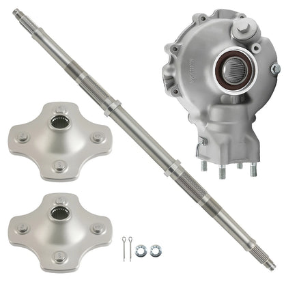 Rear Axle Assembly & Wheel Hubs + Differential for Honda TRX300 (1992–2000)