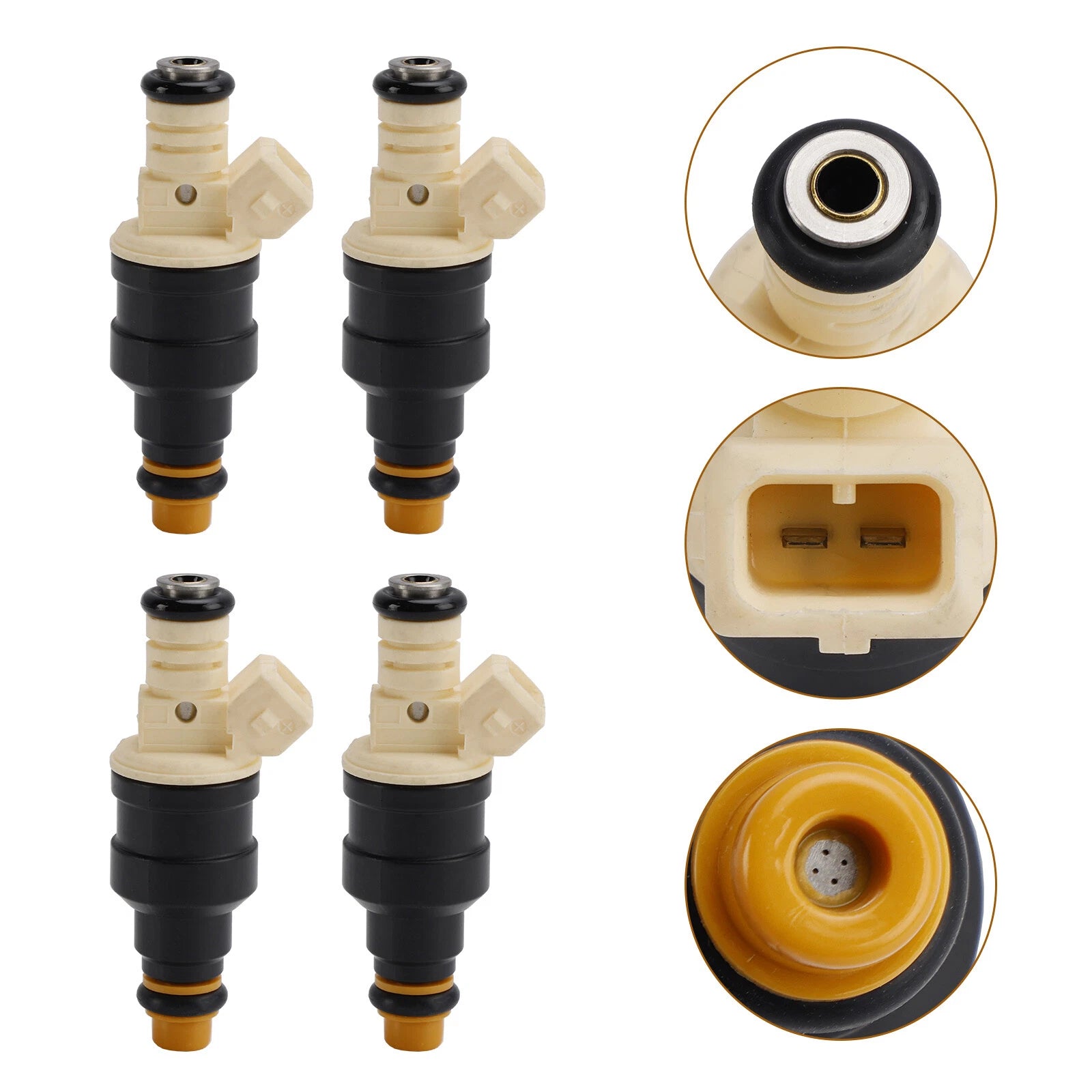 Set of 4 Fuel Injectors 0280150210 for BMW K100 (1983–1992)
