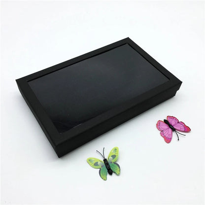 Jewelry Ring Organizer Case Tray Display Holder Velvet Storage Box