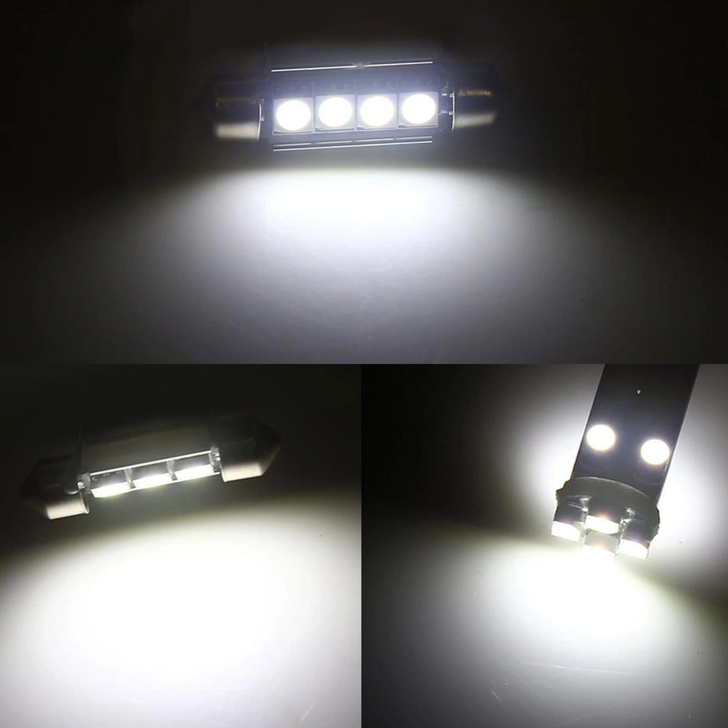 18pcs Interior LED Light Kit Canbus White for BMW 5 Series E60 E61 (2004–2010)