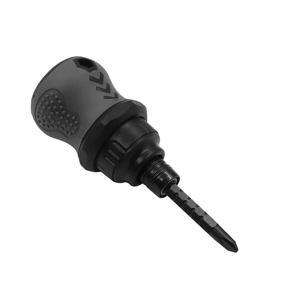 71.5mm Ratchet Screwdriver with Dual Bits and 3-Mode Function