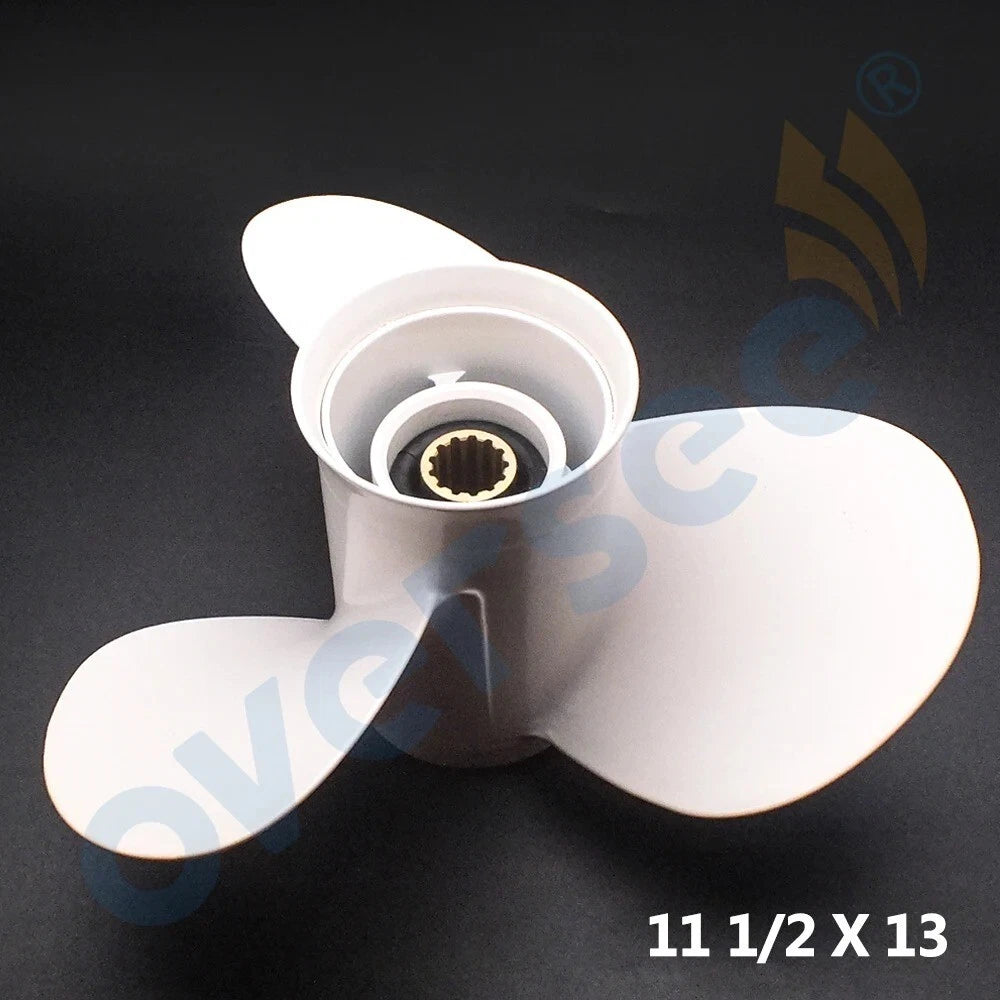 Aluminum Propeller 11-1/2x13-G for Yamaha Outboard 40HP 50HP (663-45974-02-98)
