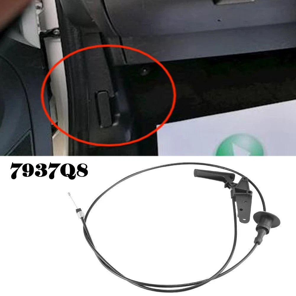 Bonnet Release Cable with Latch for Citroen Partner Berlingo (2008–2019)