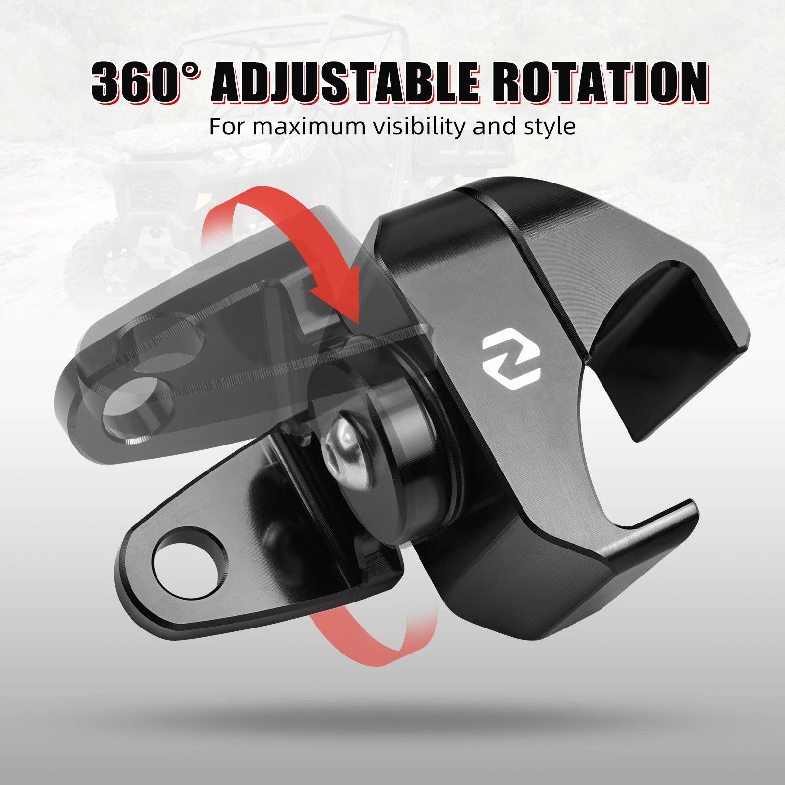 Whip Light Bar for Can-Am Maverick Sport Commander Defender (2018–2023)