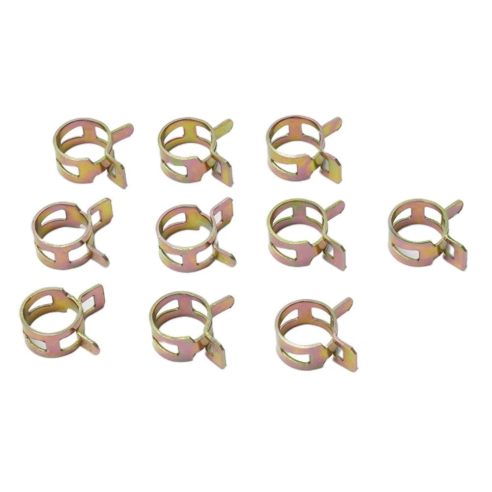 10PC Secure Adjustable Spring Clips for Silicone Hose 5/16"