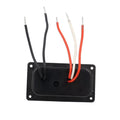 Bilge Pump Switch Panel for Boat 12V 5A Three Position Manual Off Auto