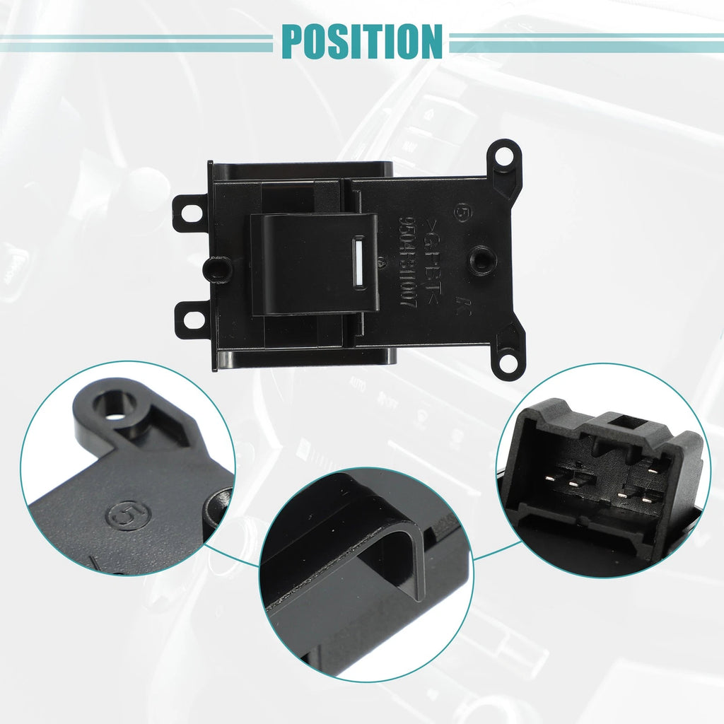 Power Window Switch Left Side Replacement for Honda CR-V 2.4L (2007–2009)