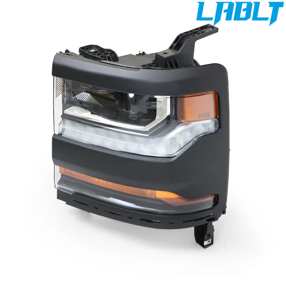 Driver Side Headlight Assembly for Chevy Silverado 1500 (2016–2018)