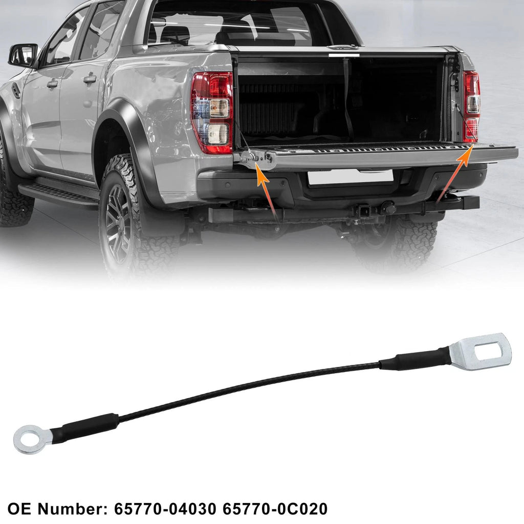 Tailgate Cable Support Straps for Toyota Tacoma 1995–2003 65770-04030