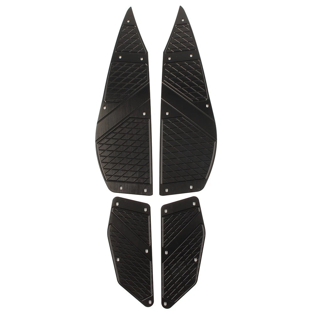 Footrest Foot Pads for Yamaha XMAX300 (2017-2018) & XMAX250 (2011-2016) Black