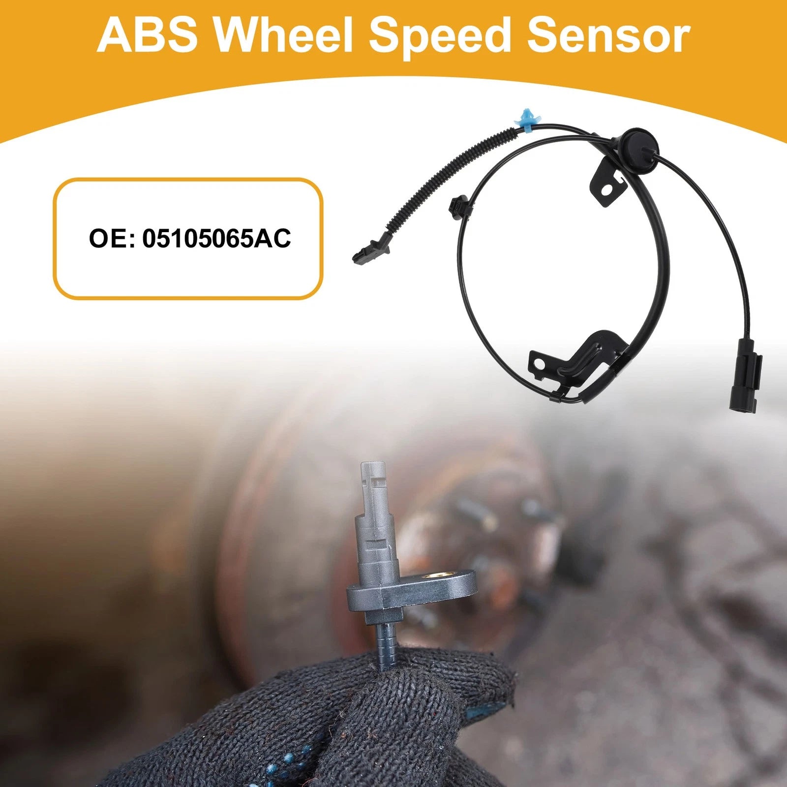 ABS Wheel Speed Sensor Replacement for Dodge Caliber Rear Left (2007–2012)