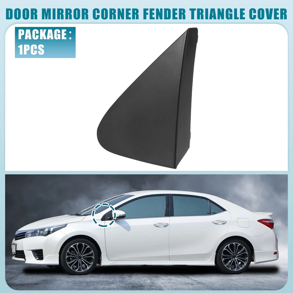 Left Car Mirror Corner Fender Triangle Cover Replacement for Toyota Corolla (2005–2015)