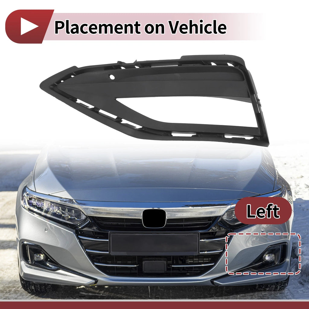 Front Left Fog Light Grill Replacement for Volkswagen Jetta (2019–2020)