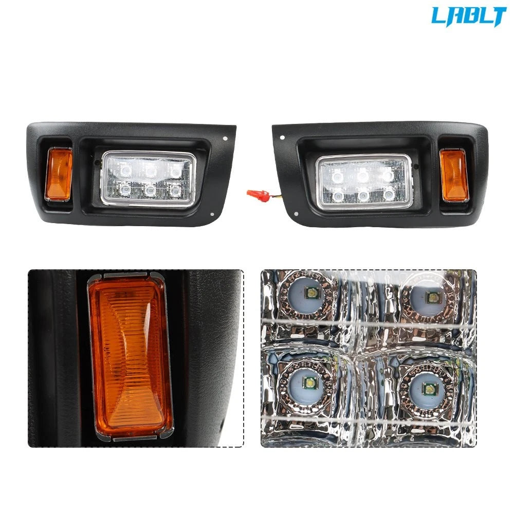 LED Headlight Tail Light Kit for Club Car DS (12V)