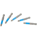 1/4 Inch Screwdriver Bits for Hand Tools (Blue/Silver)