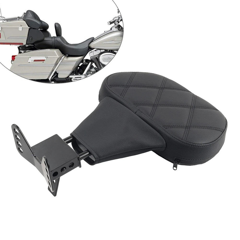Adjustable Backrest Pad for Harley Street Glide Road King (1988–2008)
