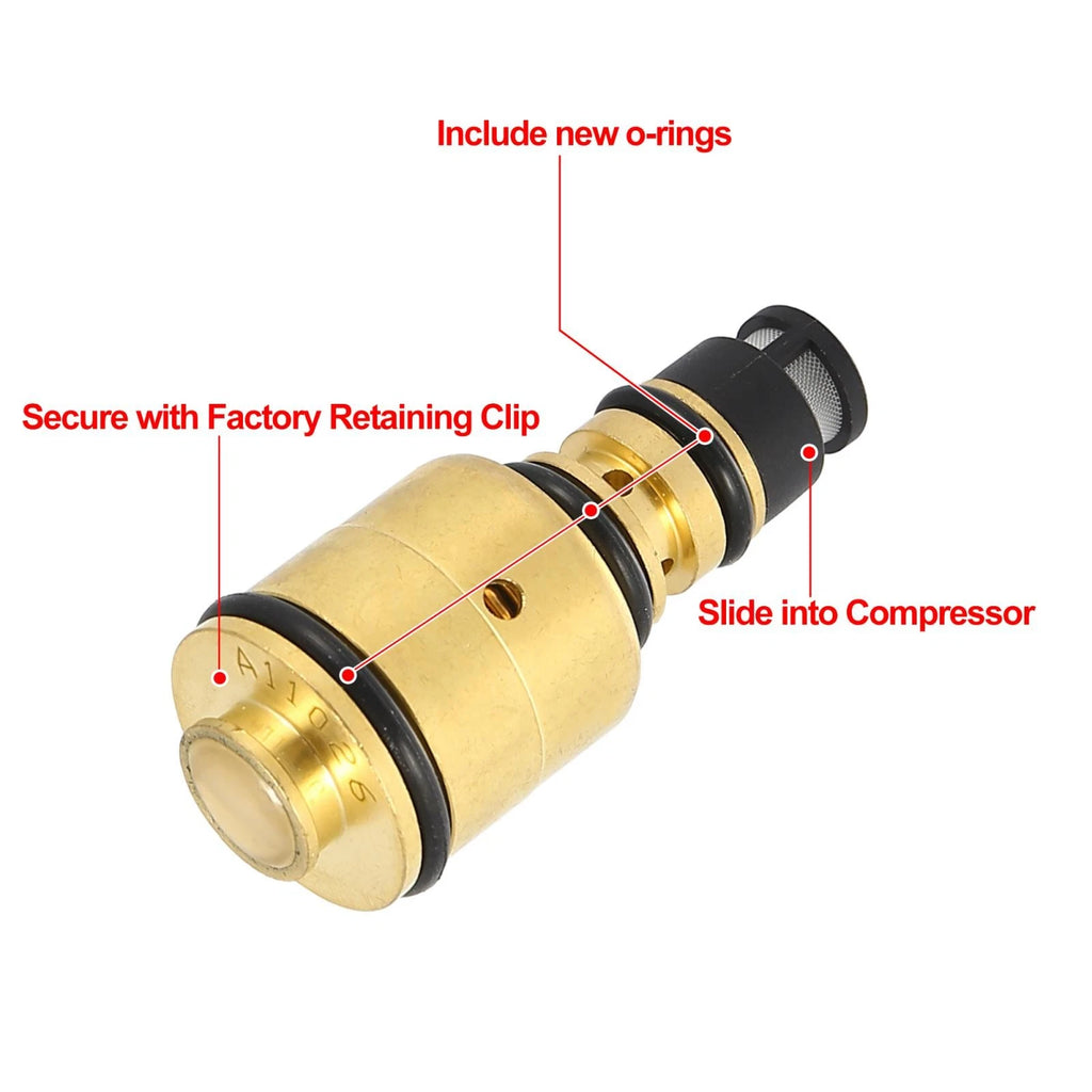 AC Compressor Control Valve Replacement for Mercedes-Benz Yaris (2011–2018)