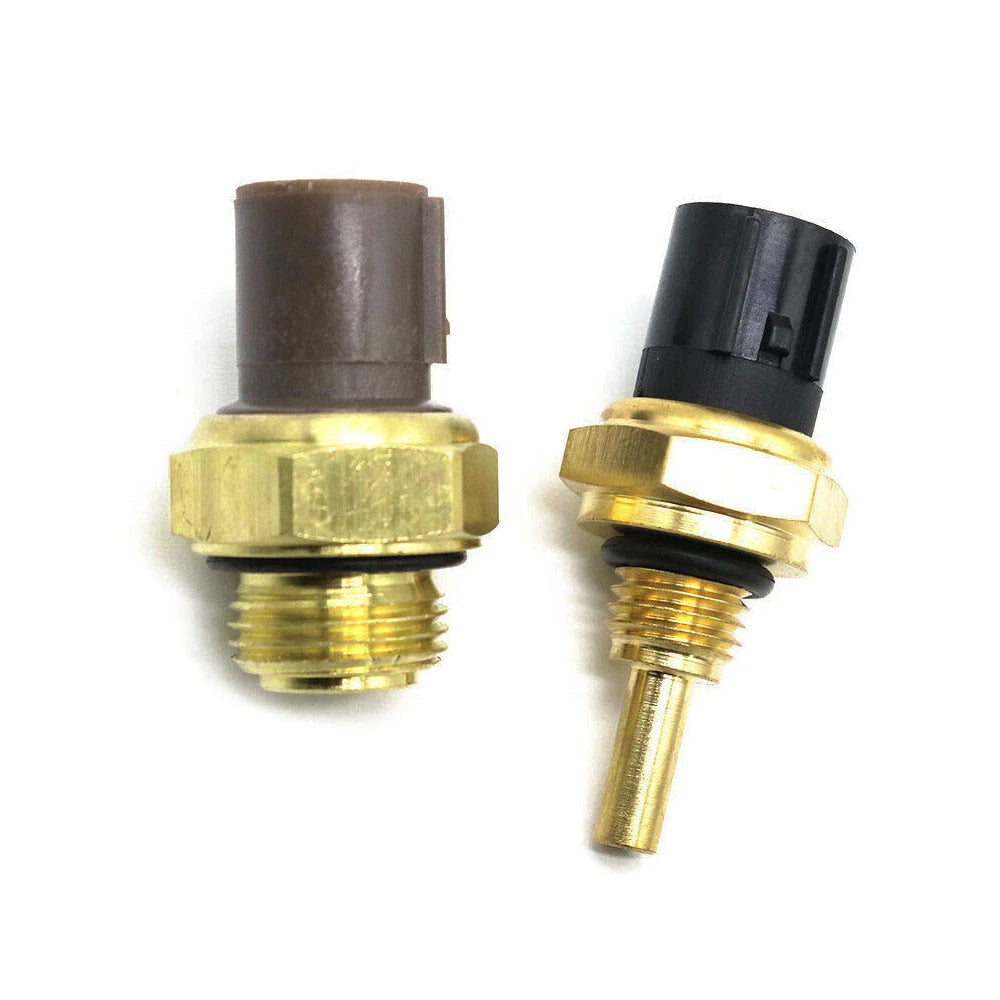 2X Radiator Coolant Fan Temperature Water Sensor for Honda Acura