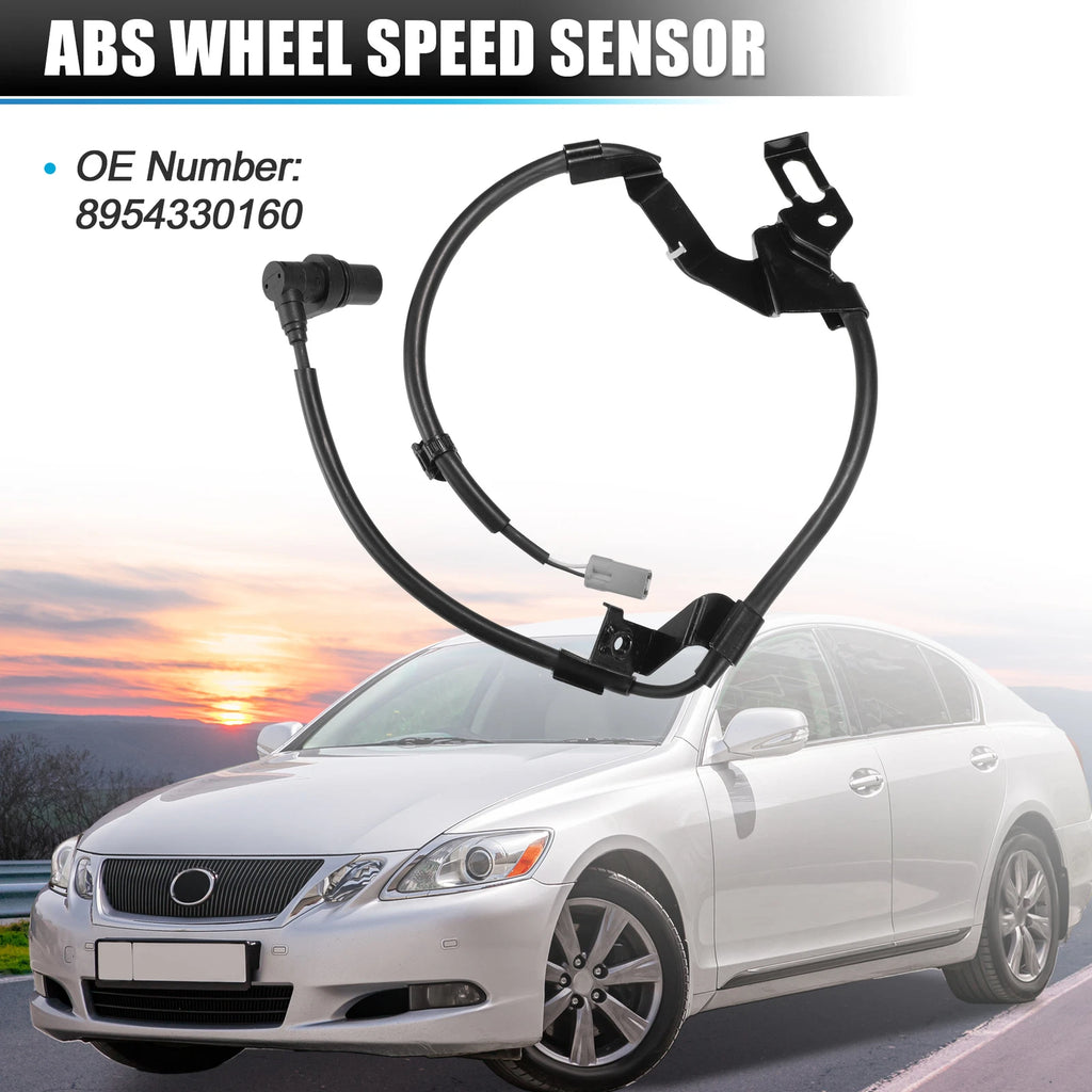 Front Left ABS Wheel Speed Sensor Replacement for Lexus GS300 1997–2005