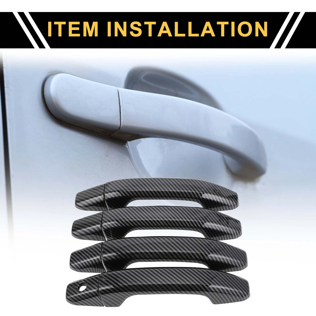 Exterior Door Handle Cover Set for Chevrolet Silverado 1500 (2007–2013)
