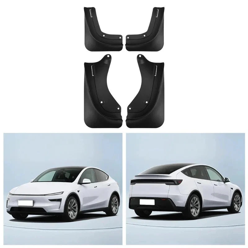 Model Y Mudflaps ABS Plastic Front And Rear Coverage Screws And Clips Included