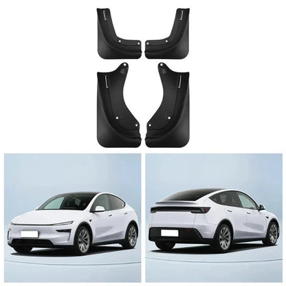 Model Y Mudflaps ABS Plastic Front And Rear Coverage Screws And Clips Included