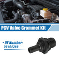 PCV Valve Replacement for Chevrolet Aveo (2004–2008) Black Exhaust Fittings