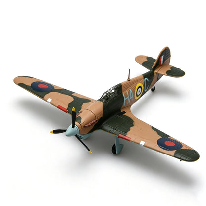 1/72 Scale Diecast RAF Hawker Hurricane Mk HB Fighter Model with Stand