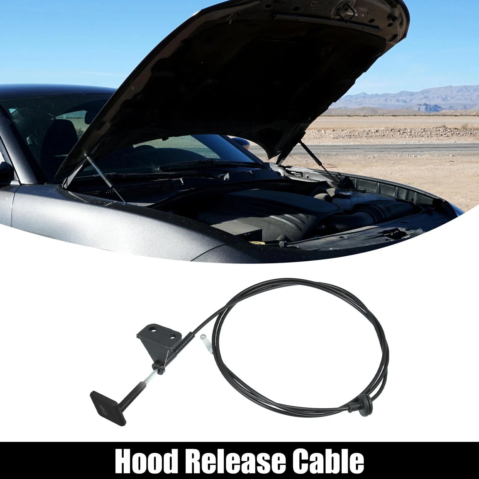 Hood Latch Release Cable Front for Honda Civic (2006–2011)