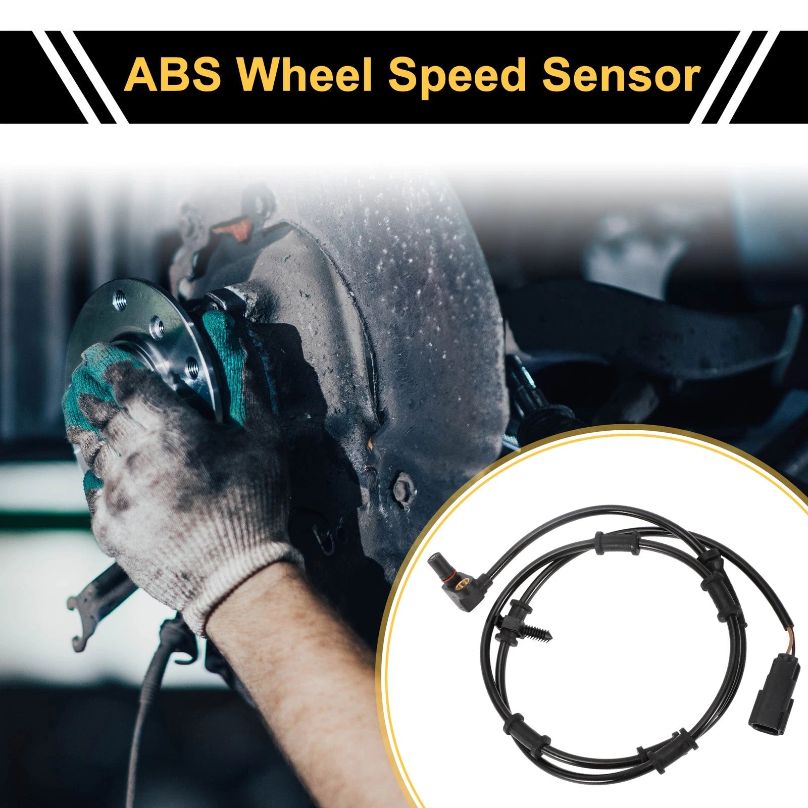 ABS Wheel Speed Sensor Replacement for Dodge Ram 3500 (2003–2005) Front