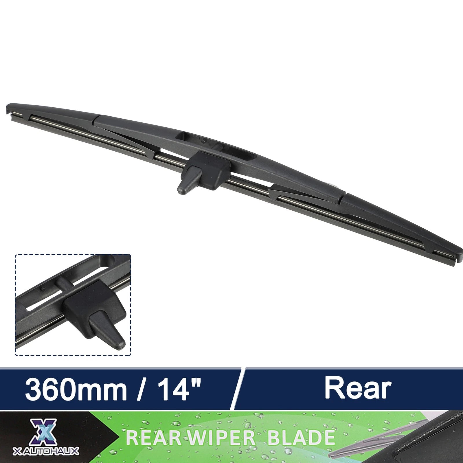 Rear Windshield Wiper Blade Replacement for Honda Pilot 2009–2015 (14in)