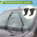 2X Front Windshield Washer Nozzle for Jeep Wrangler Gladiator (2018–2023) No.68293025AA