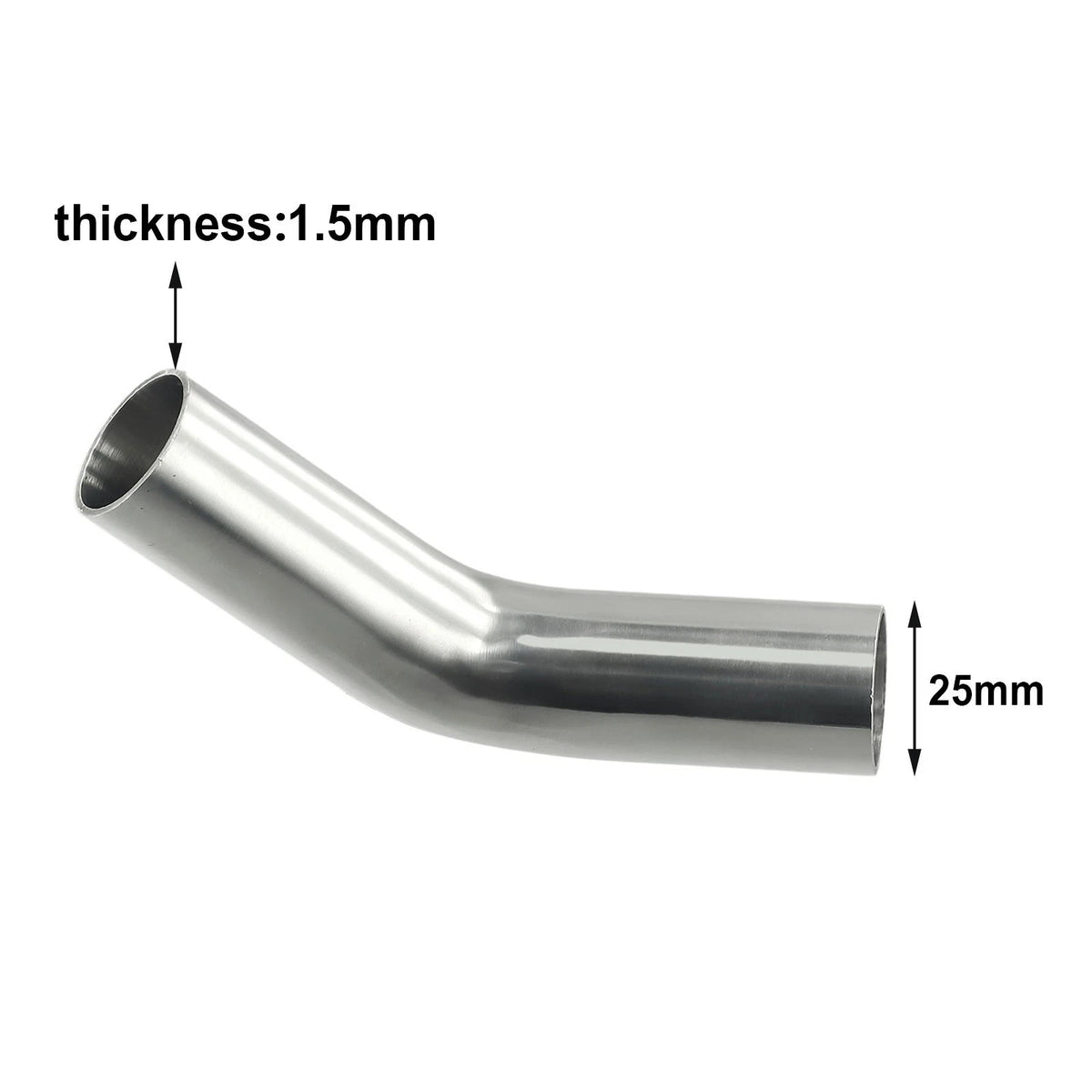 45 Degree Elbow Pipe for Industrial Use (19-51mm)